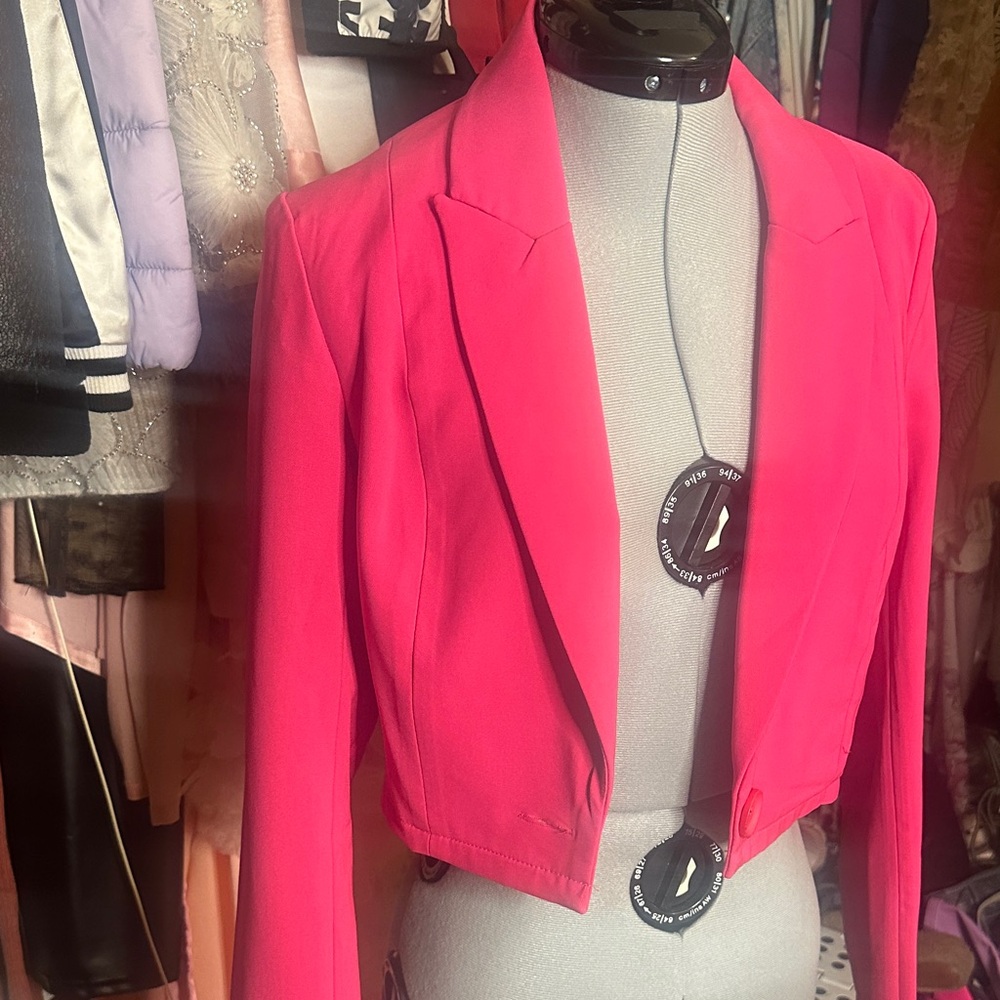 Forever 21 Vibrant Pink Blazer - Picture 8 of 8